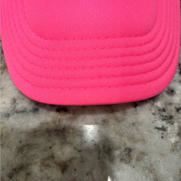 Aviator Nation Stay Grounded Unisex - Hot Pink and White trucker hat - Picture 7 of 9